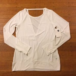 GapFit Breathe Ballet Long Sleeve Top
